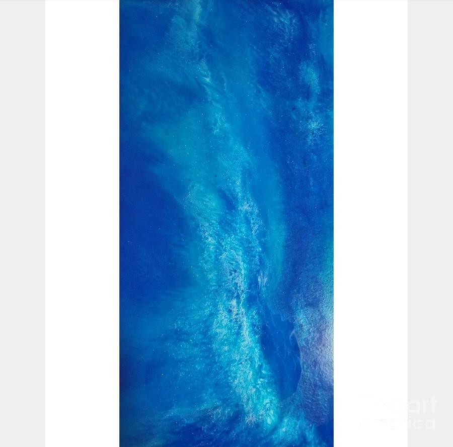 Just Dive In - Original Mixed Media by Nicole Chambers Just Dive In - Original Mixed Media by Nicole Chambers