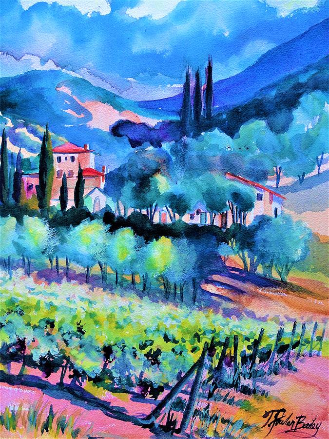 Tuscany Painting - Just for Ben by Tf Bailey