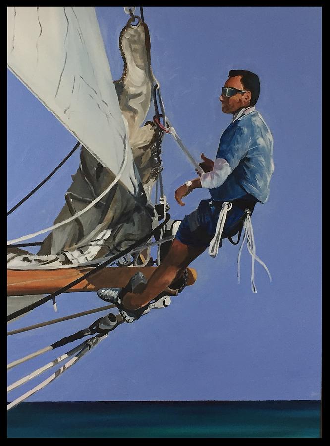 Just Hanging  Painting by Terence R Rogers