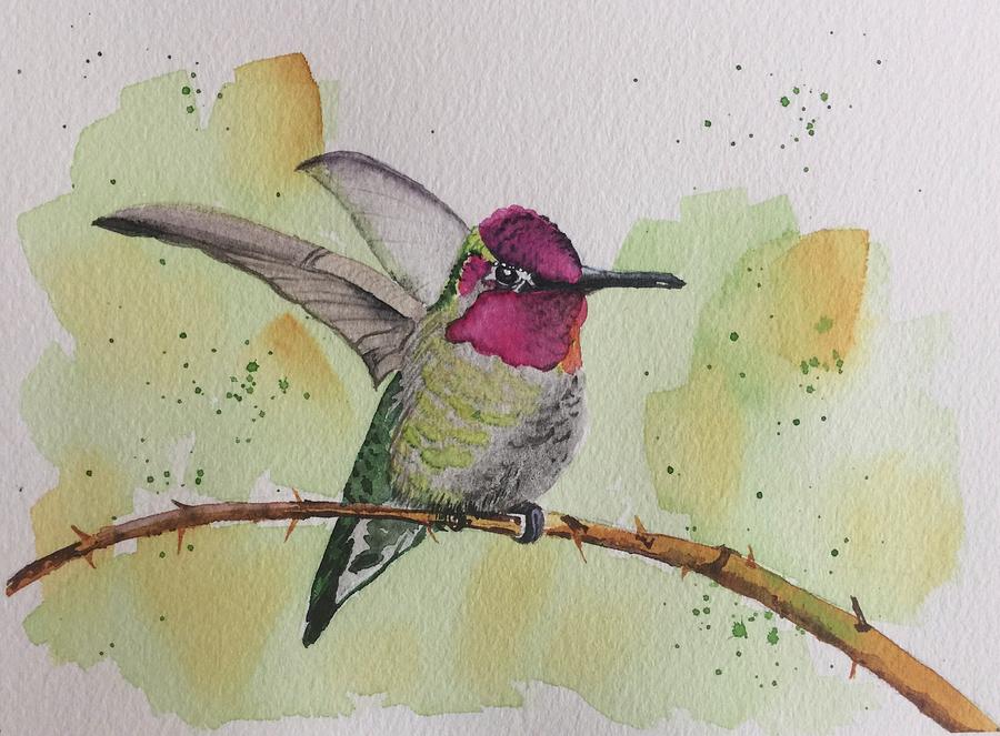 Just Humming Along Painting by Sonja Jones