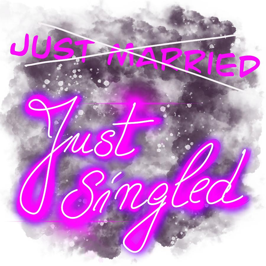 Just singled - a brand new expression for Sigles Mixed Media by Patricia Piotrak