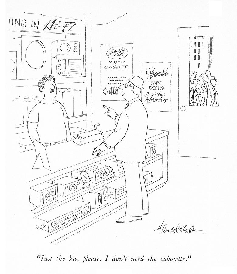 Just The Kit Please Drawing by JB Handelsman