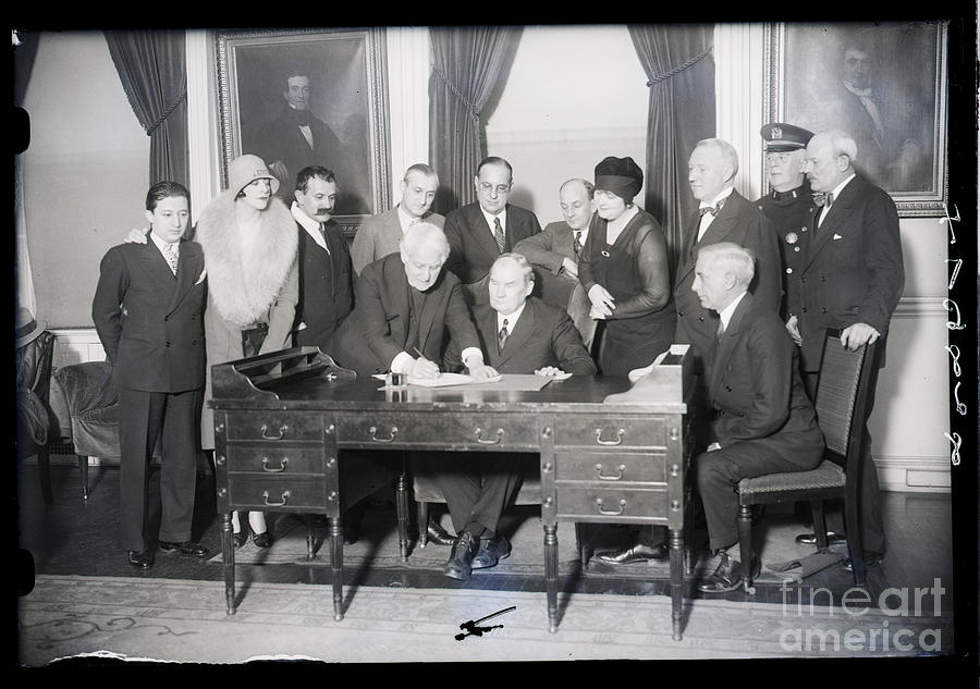 Justice John Ford Seated @ Meeting1920s Photograph by Bettmann