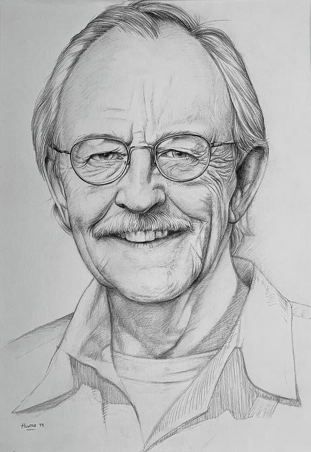 Justice Molberg Drawing by Steve Hunter
