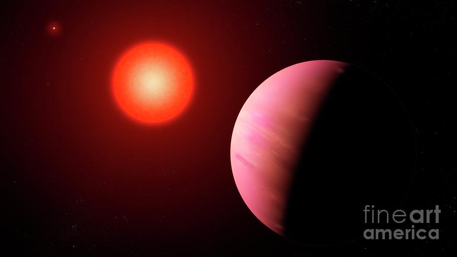 K2288bb And Parent Star Photograph by Nasa's Goddard Space