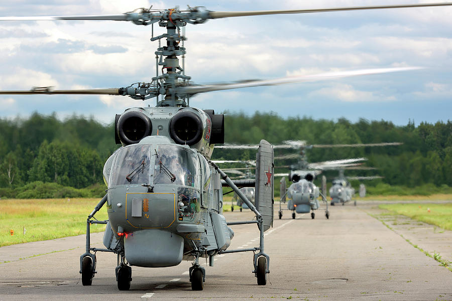 Ka-27m Anti-submarine Helicopter Photograph by Artyom Anikeev