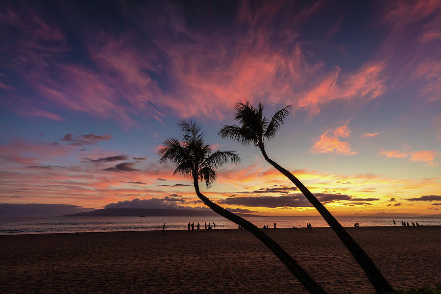 Kaanapali Beach Sunset Photograph by Pierre Leclerc Photography