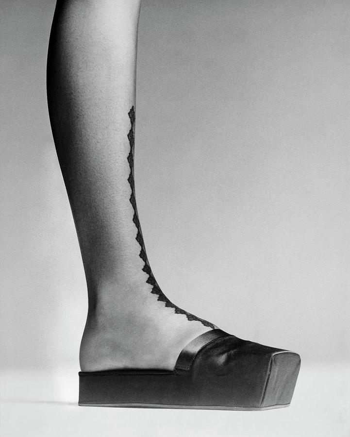 Kabuki Sandals By Mila Schon Photograph by Gerard Martinet