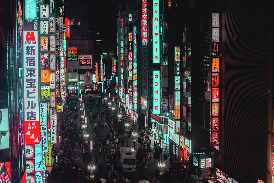 Kabukicho Photograph by Diana Rosin - Fine Art America