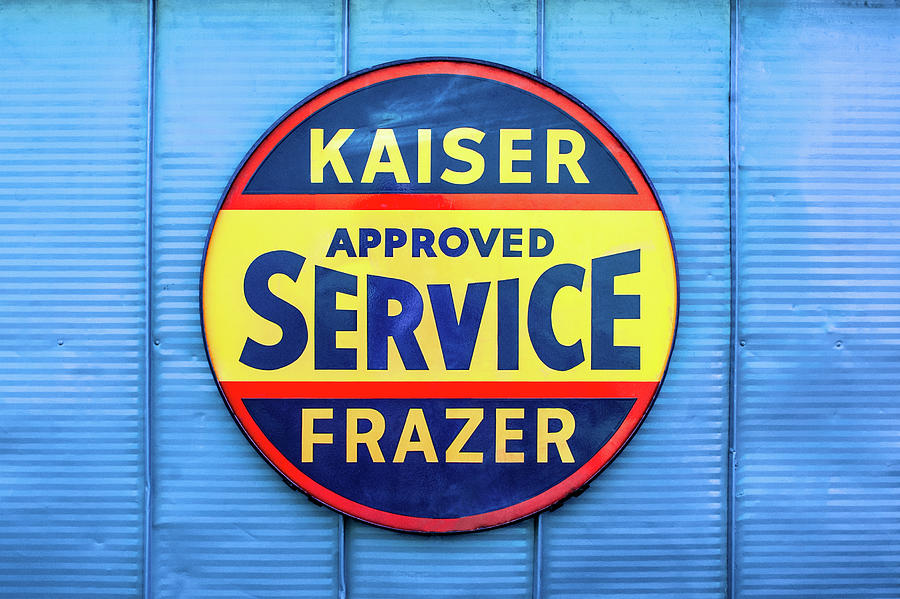 Kaiser Frazer Approved Service Photograph by Todd Klassy