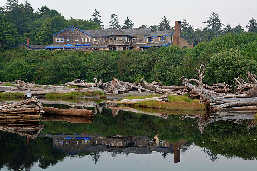 Kalaloch Lodge Reflection Photograph by Bruce Gourley