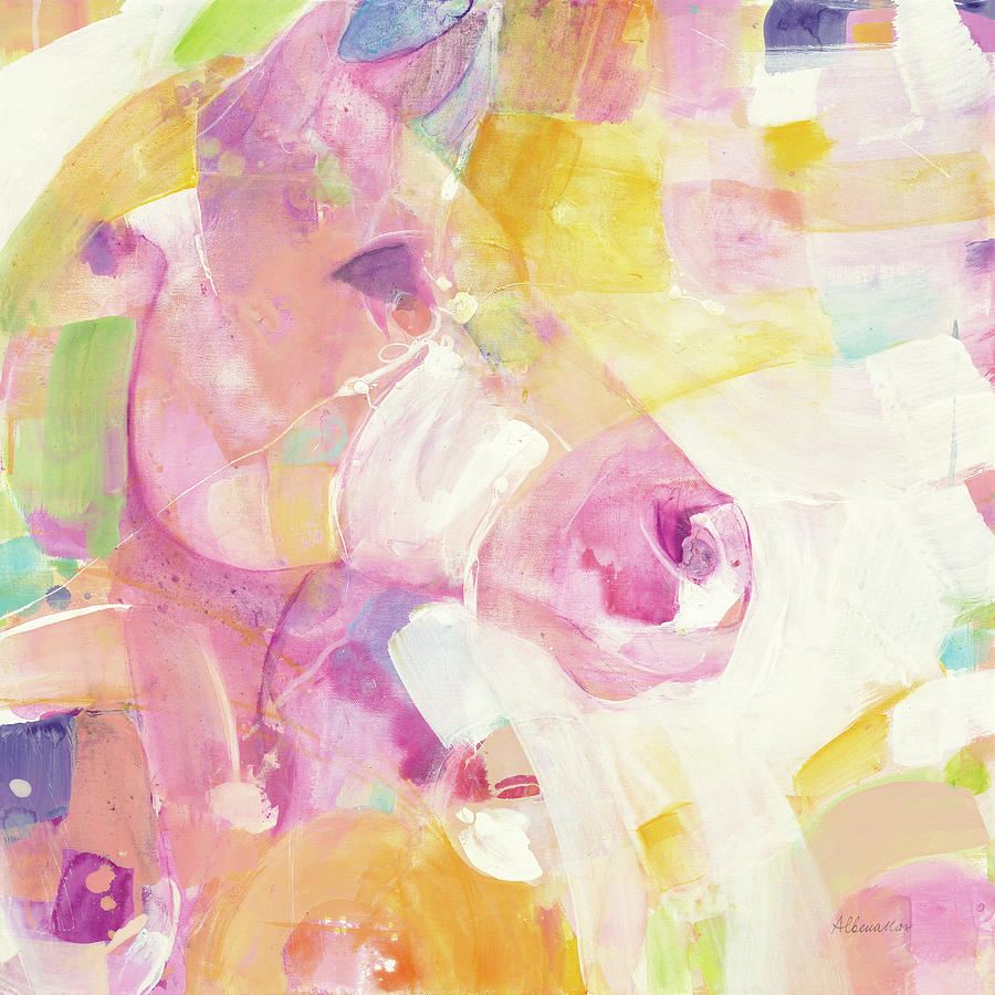 Abstract Painting - Kaleidoscope Horse I by Albena Hristova