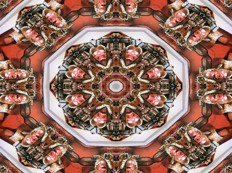 Kaleidoscope of Apple Still Life Digital Art by Michele A Loftus