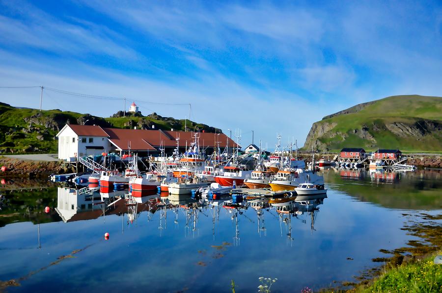 Kamoyvaer port, Norway Photograph by Sylvain Beauregard - Fine Art America