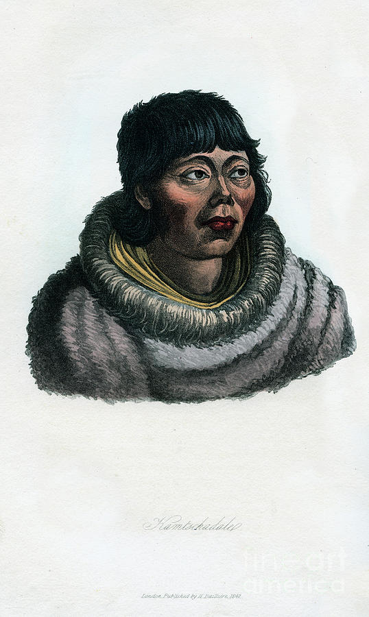 Kamtschadale, 1848 Drawing by Print Collector