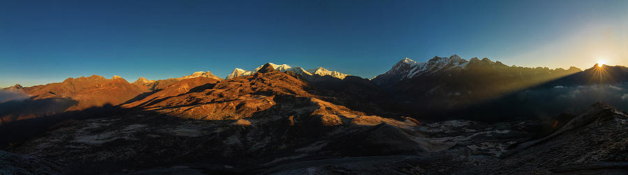 Kanchendzonga Sunrise Photograph by Lsprasath Photography