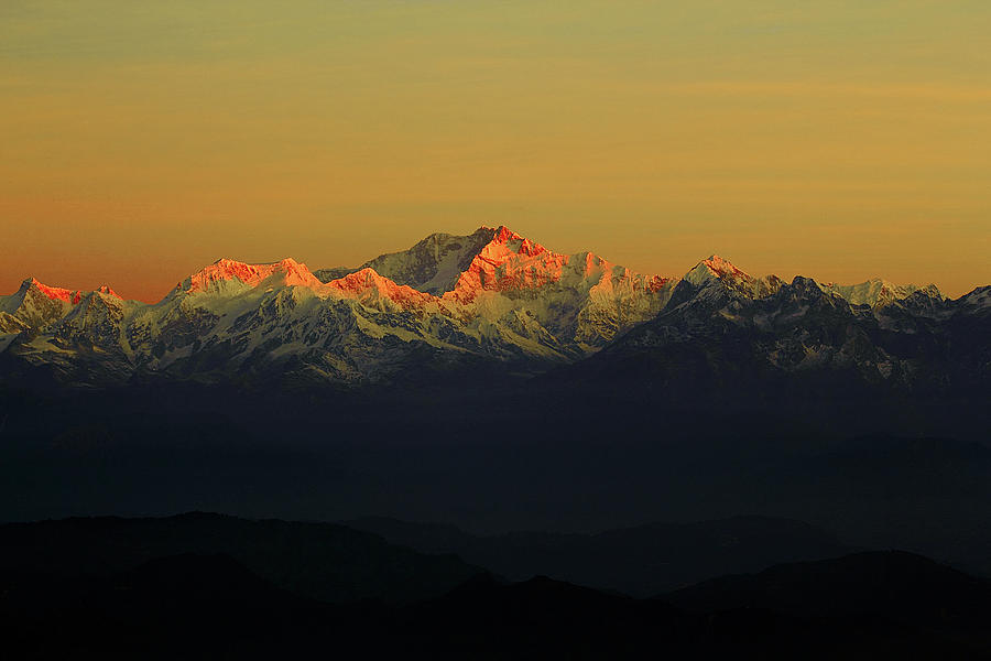 Kanchenjunga Peak Photograph by Fahad Hasan