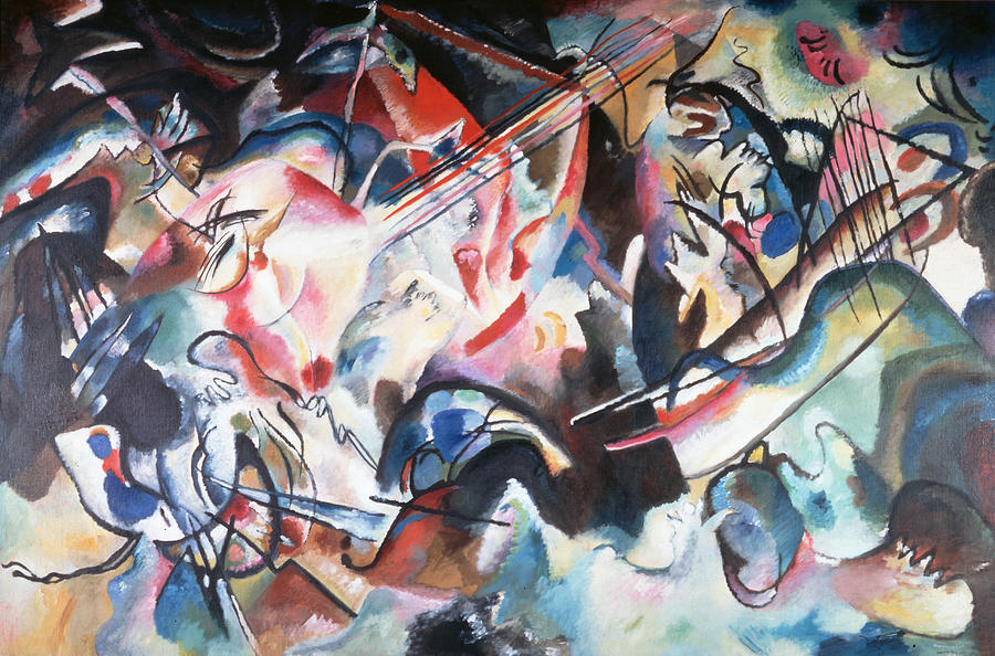 Kandinsky, Vasily - Composition Vi Painting