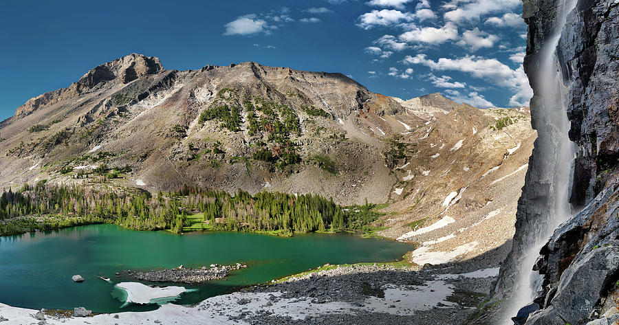 Kane Lake Panoramic Photograph by Leland D Howard