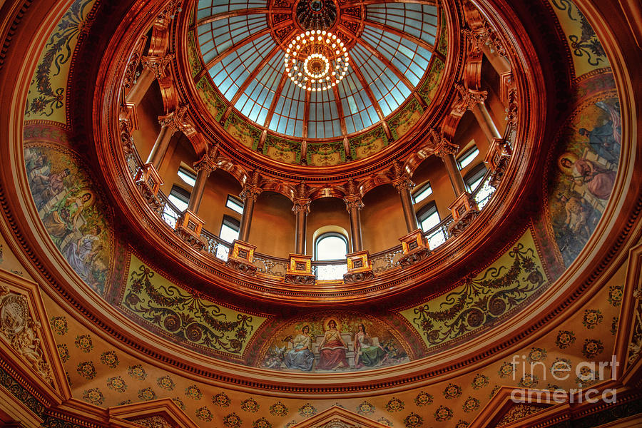 Kansas Capitol Dome Photograph