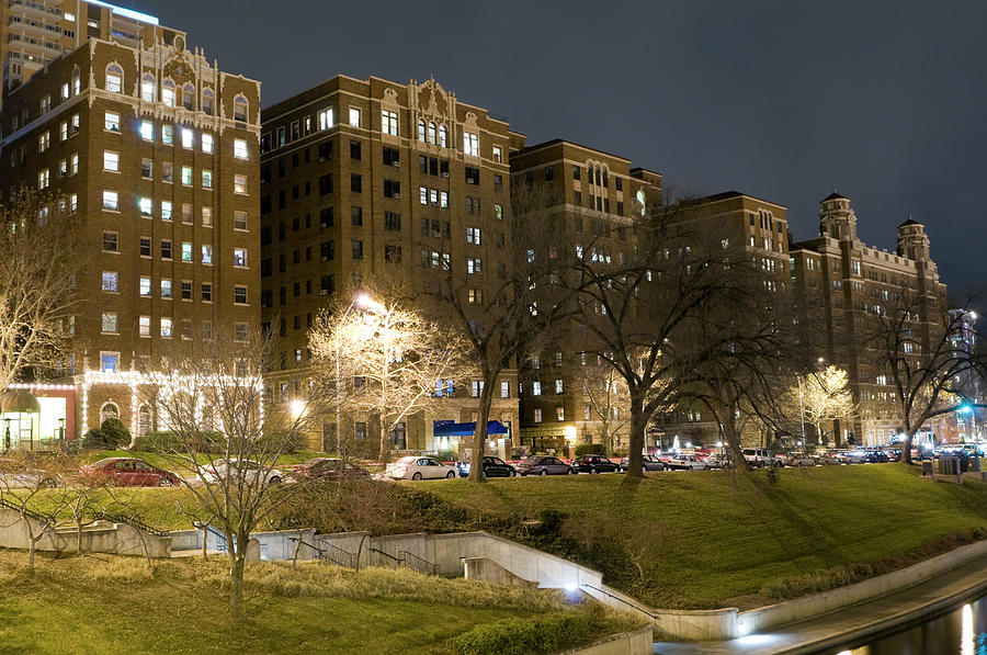 Kansas City Apartment Buildings Photograph by Chris Pritchard Kansas City Apartment Buildings Photograph by Chris Pritchard