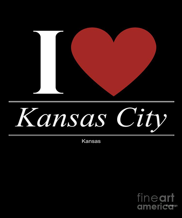 Kansas Digital Art - Kansas City Kansas KS Kansan by Jose O