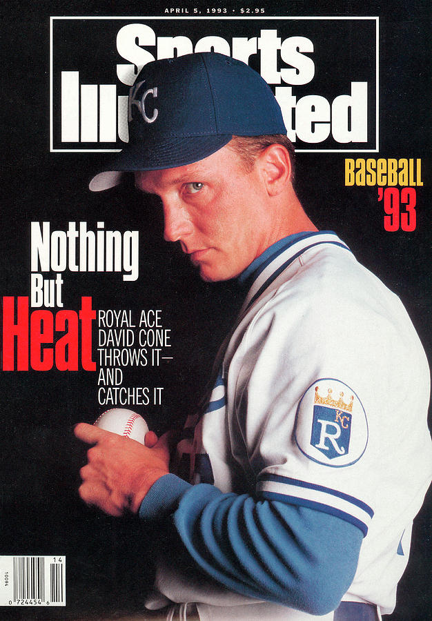 Kansas City Royals David Cone Sports Illustrated Cover Photograph by Sports Illustrated