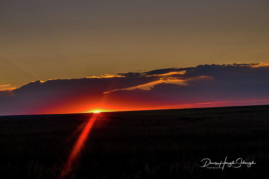 Kansas Sunset Photograph by Dawn Hough Sebaugh