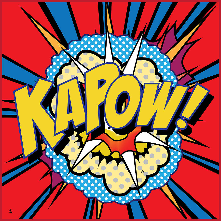 KaPow 2 Digital Art by Gary Grayson