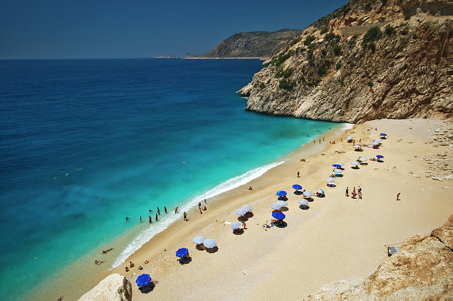 Kaputa Beach Near Kas Photograph by Izzet Keribar - Fine Art America