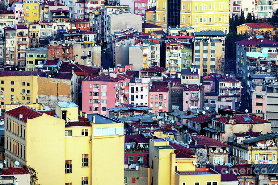 Karakoy Up Close in Istanbul Photograph by John Rizzuto