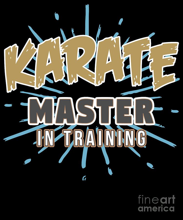 Martial Art Digital Art - Karate Master Defense Martial Arts Fight Sport by Henry B