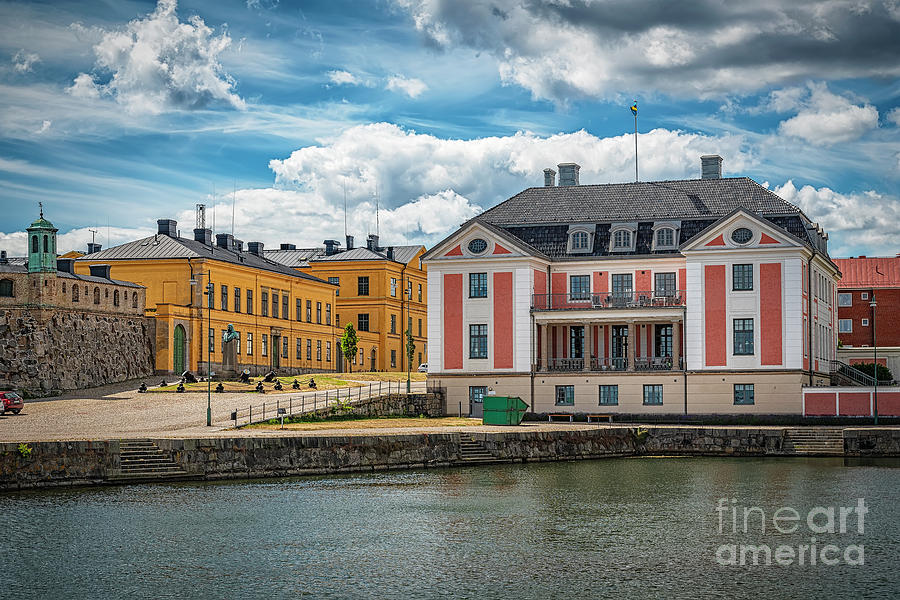 Karlskrona County Governors Building Harbour Side Photograph