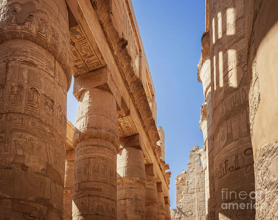 Karnak temple complex Photograph by Sophie McAulay