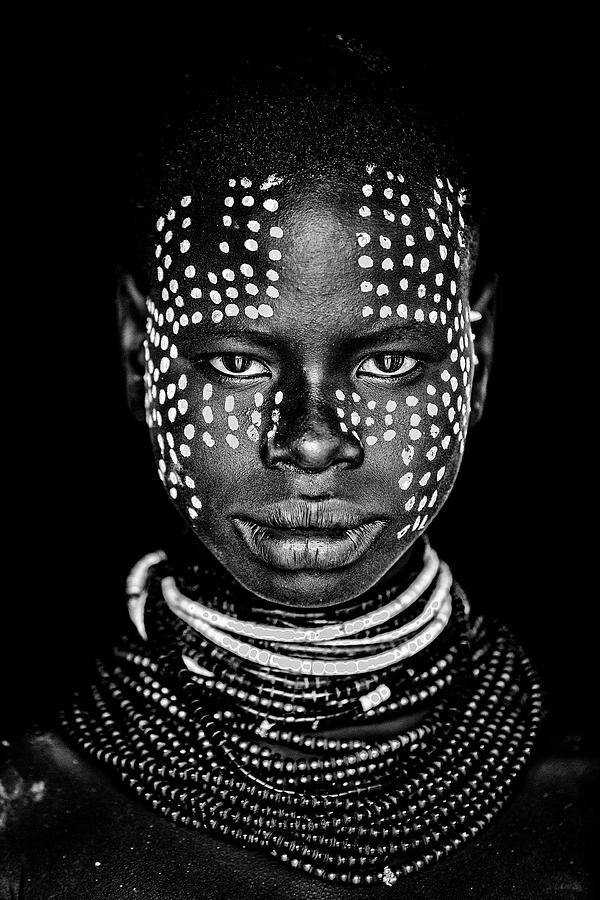 Ethiopia Photograph - Karo Woman by Vedran Vidak