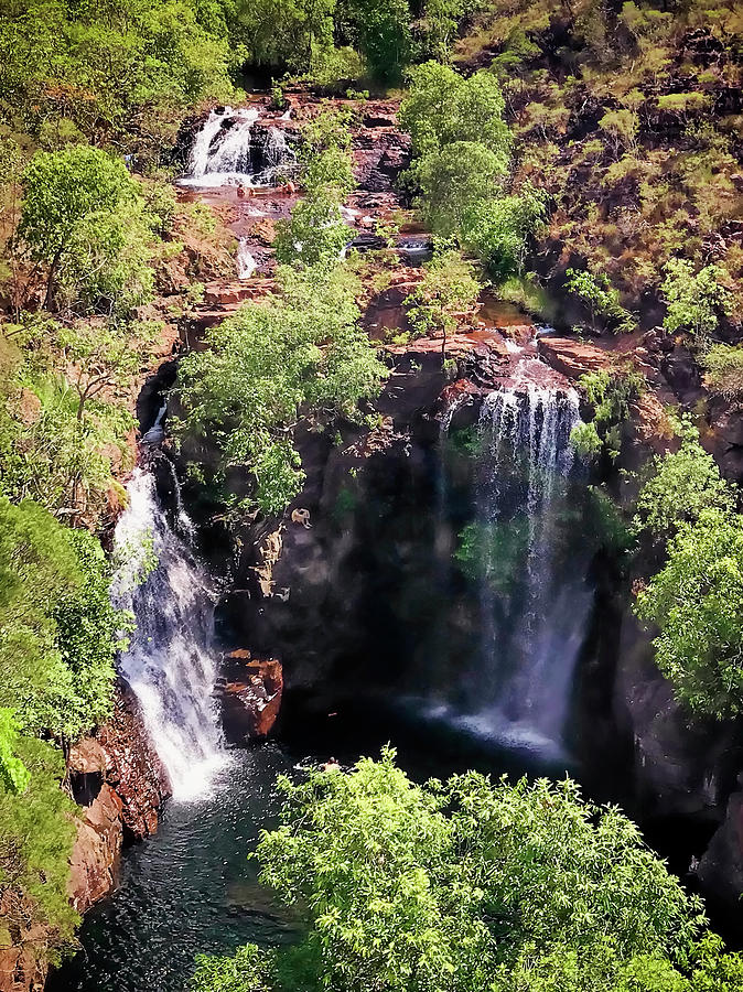 Karrimurra - Florence Falls - Northern Territory - Australia Photograph by Tony Crehan