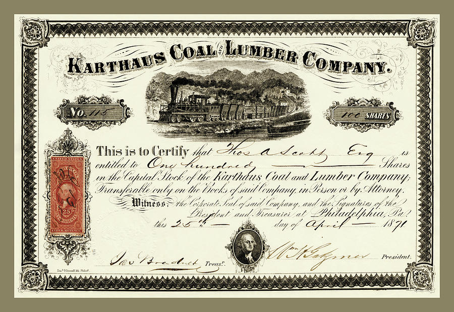 Karthus Coal and Lumber Company Painting by Unknown