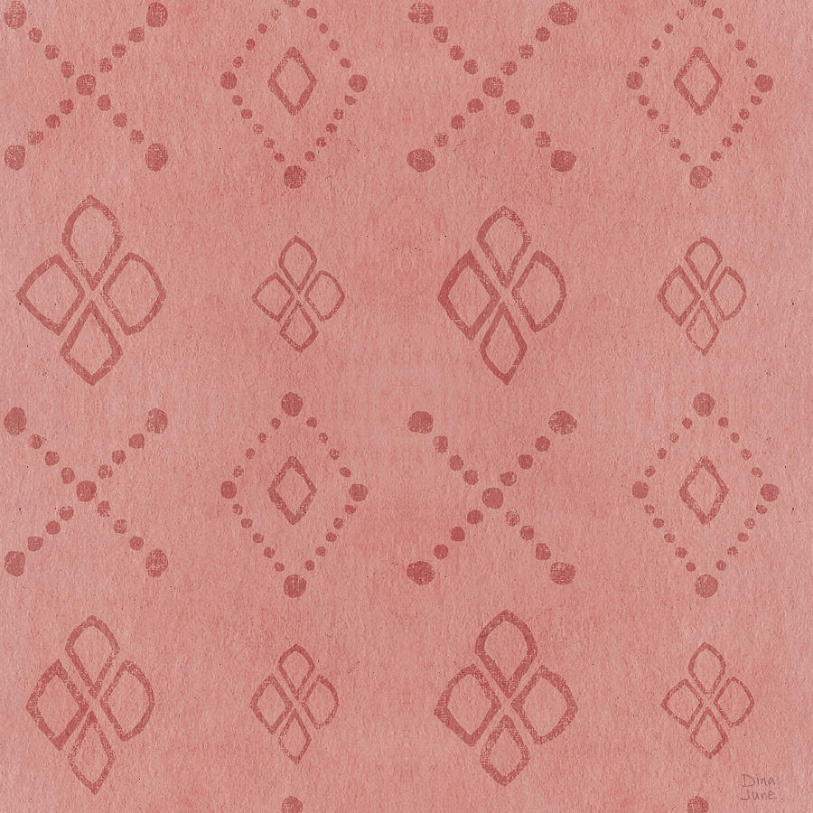 Pattern Painting - Kasbah Crush Pattern Ixe by Dina June