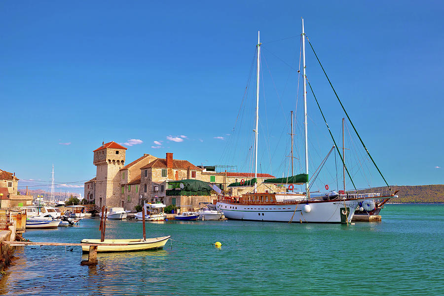 Kastel Gomilica historic island near Split Photograph by Brch Photography