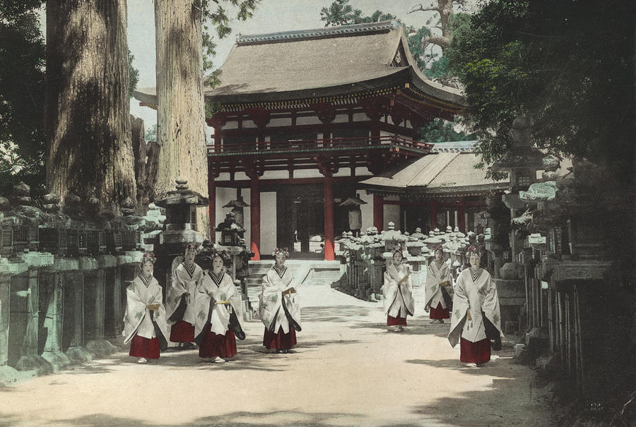 Kasuga Shrine Photograph by Spencer Arnold Collection