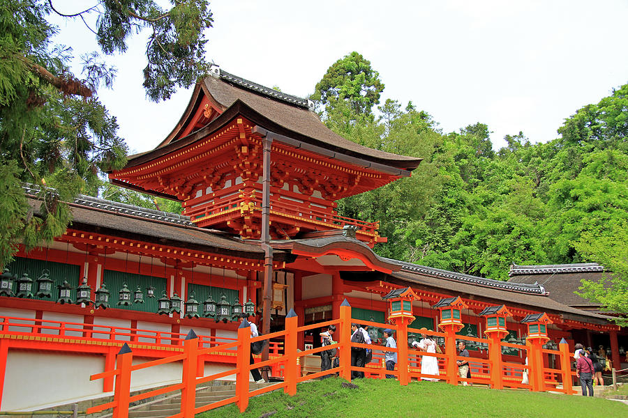 Kasuga Taisha Shrine - Nara, Japan Photograph by Richard Krebs