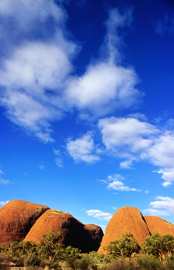 Nature Photograph - Kata Tjuta Olgas, Uluru-kata Tjuta by John Banagan
