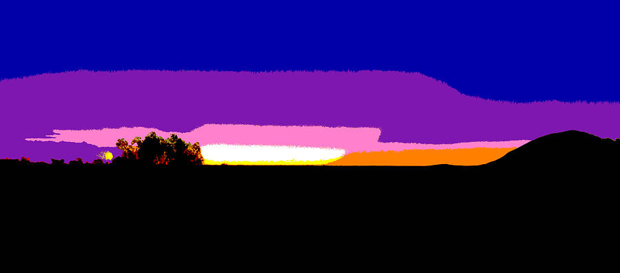 Kata Tjuta Sunset - Pop Art Photograph by Lexa Harpell