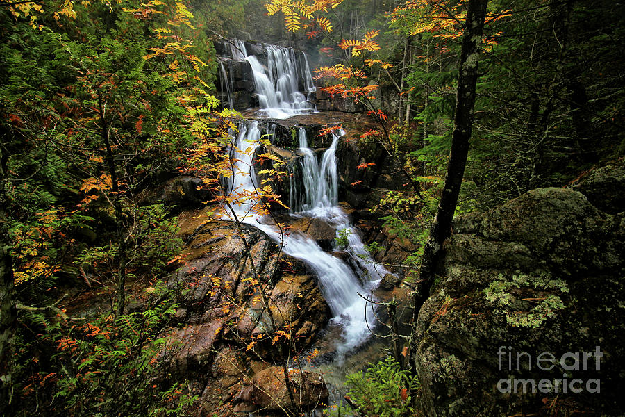 Fall Photograph - Katahdin Stream Falls by Matthew Winn