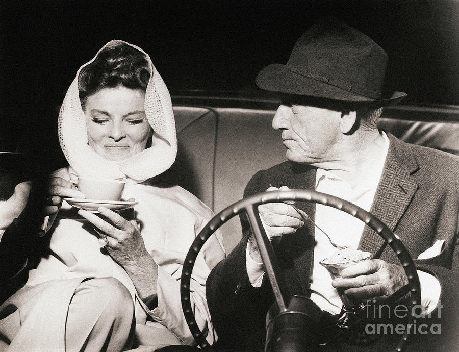 Katharine Hepburn Photograph - Katharine Hepburn And Spencer Tracy by Bettmann