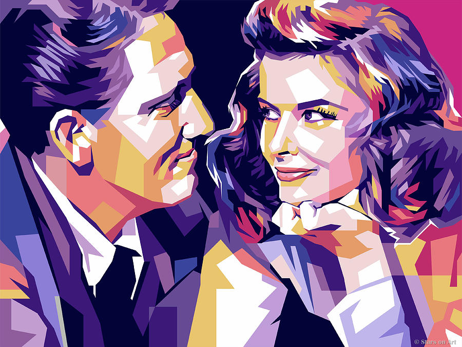 Katharine Hepburn and Spencer Tracy Digital Art by Movie World Posters
