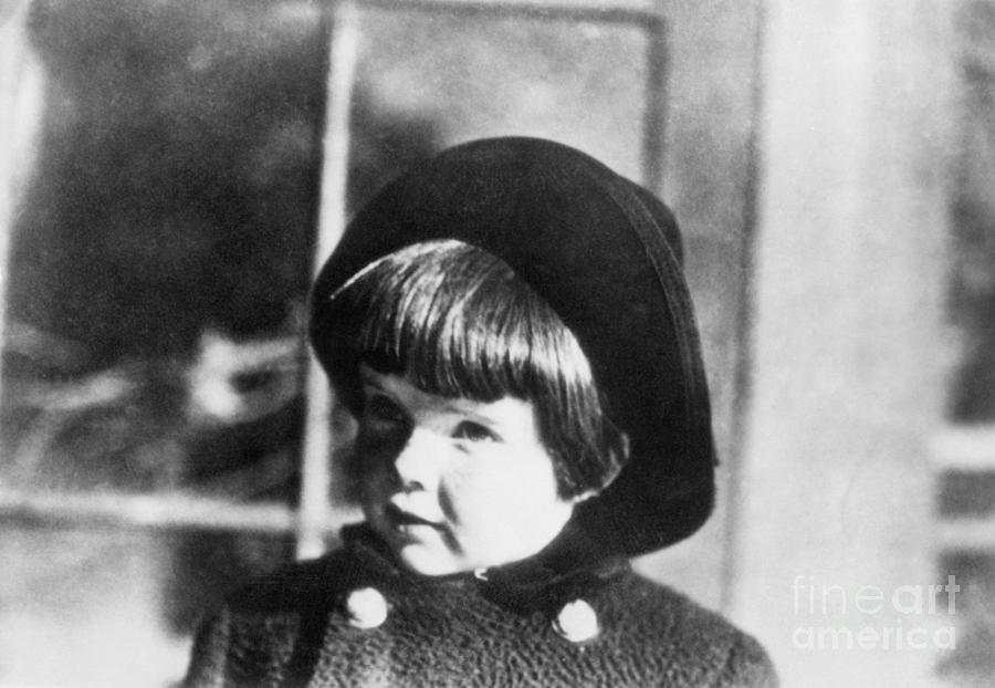 Katharine Hepburn At Age Four Photograph by Bettmann