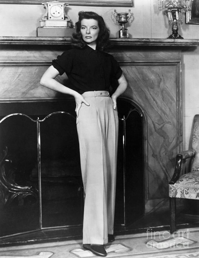 Katharine Hepburn Photograph - Katharine Hepburn In The Philadelphia by Bettmann