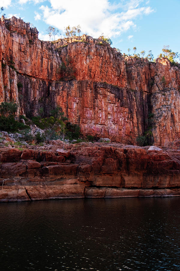 Sandstone Gorge Cliff Photograph by Catherine Reading