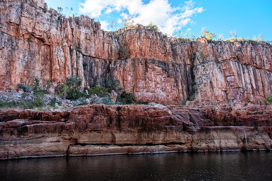 Sandstone Walls of Katherine Gorge Photograph by Catherine Reading